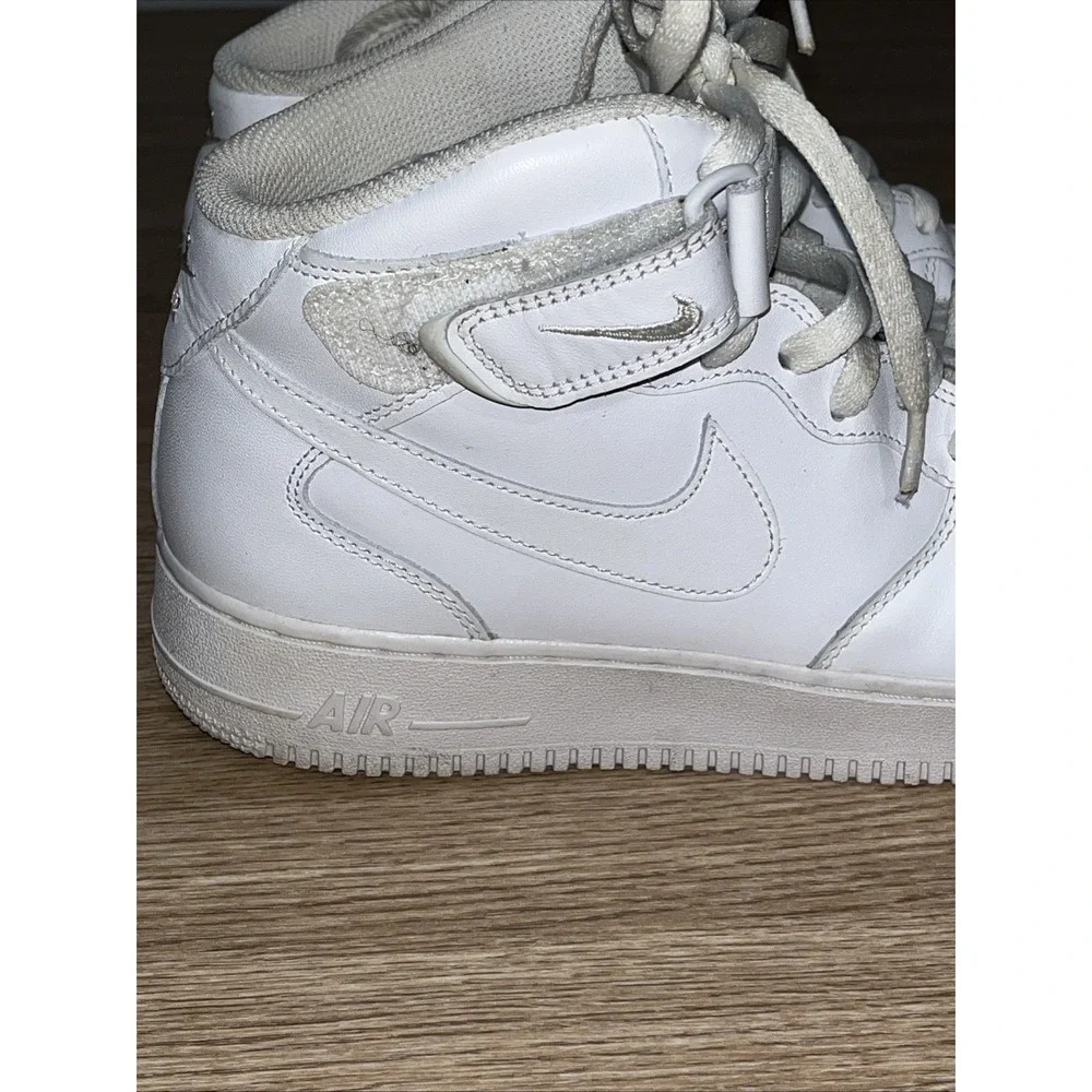 Nike Air Force 1 Mid '07 Men's White Size 11 CW2289-111 Sneaker Shoes High Top